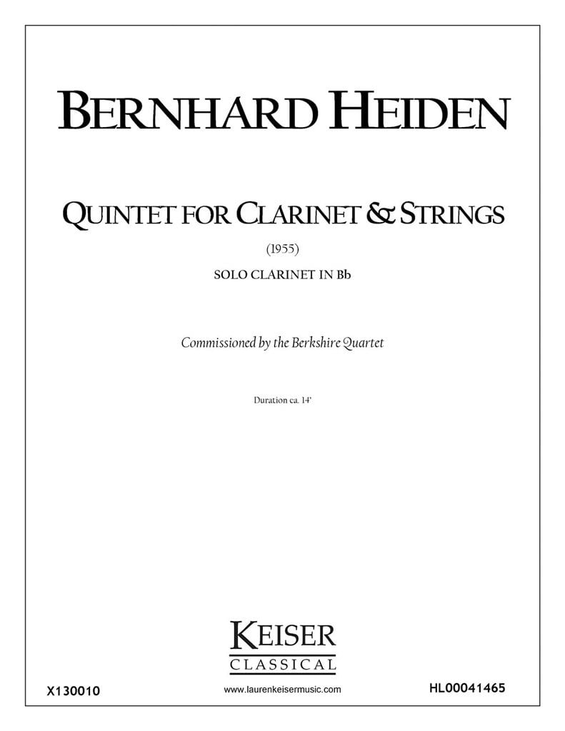 Clarinet Quintet